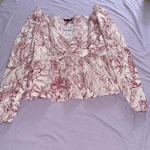 Express long sleeve blouse